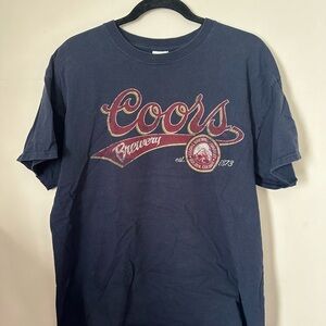 Gildan Dark Blue Graphic Tee